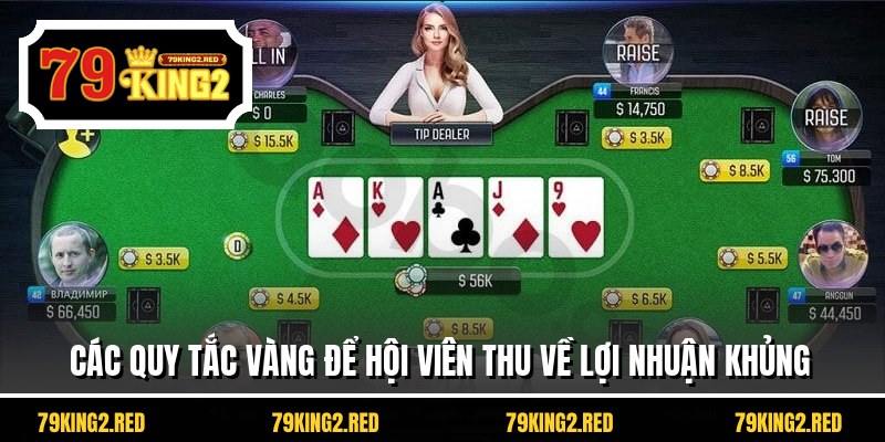 Các quy tắc vàng để hội viên thu về lợi nhuận khủng